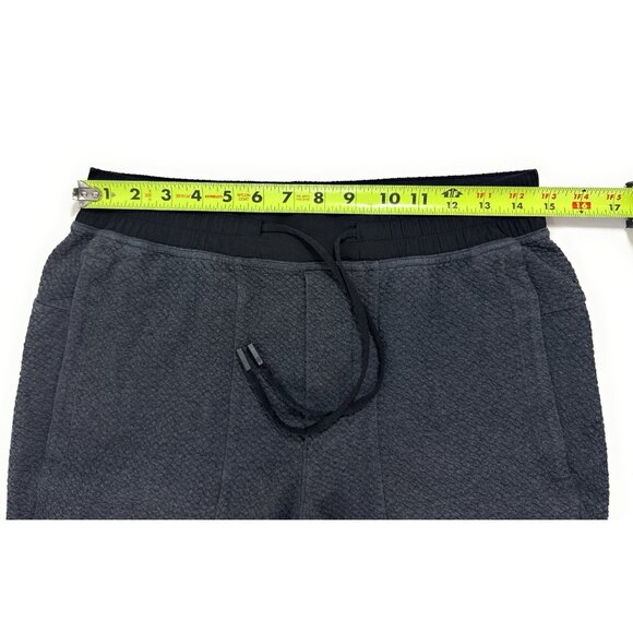 Lululemon Mens At Ease Jogger Textured Double Knit Pants Size M Cotton Stretch - Picture 6 of 8